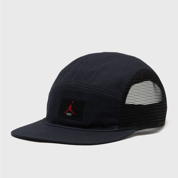 Jordan Navy Cap with Red Logo - Picture 1 of 2